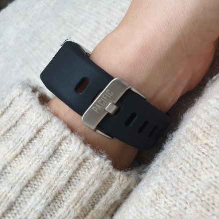 Smartwatch Pacific 11-1 Czarna Opaska Puls Kroki