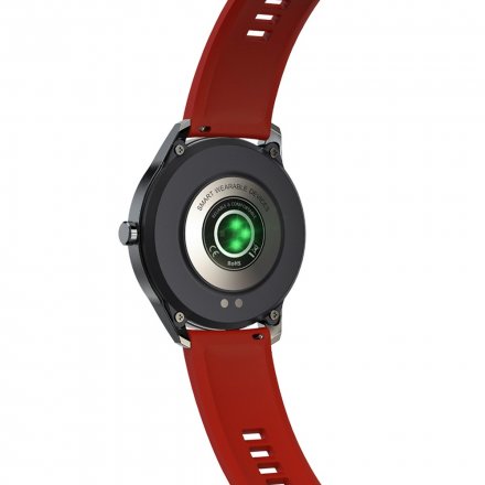 Czarny smartwatch G.Rossi SW018-4 z paskiem
