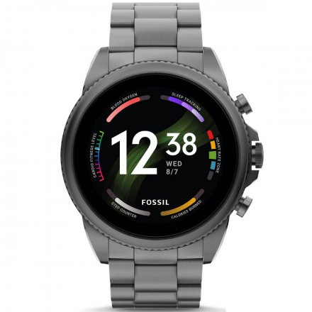 Smartwatch męski Fossil GEN 6 szary z funkcją rozmowy NFC Aktywność Sen FTW4059