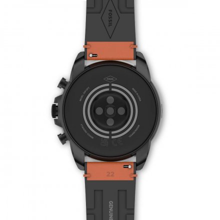 Smartwatch Fossil 6 GEN z brązowym paskiem skórzanym FTW4062