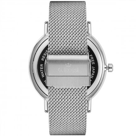 Zegarek damski G.Rossi srebrny z bransoletką G.R12507B2-1C1