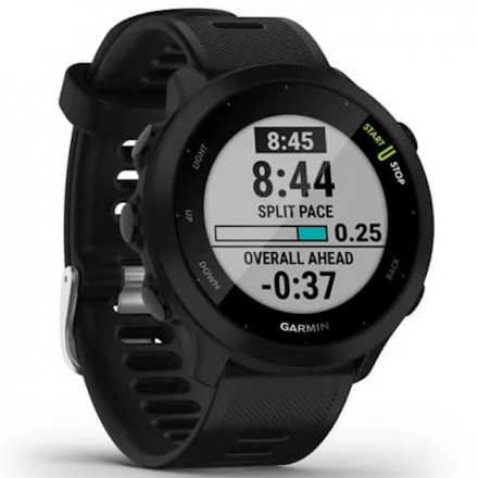 GARMIN Forerunner 55 Czarny zegarek do biegania 010-02562-10