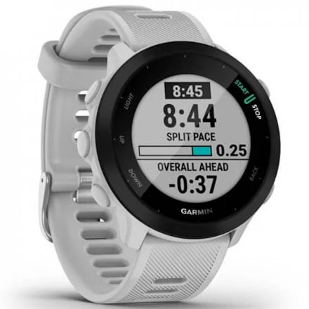 GARMIN Forerunner 55 Biały zegarek do biegania 010-02562-11