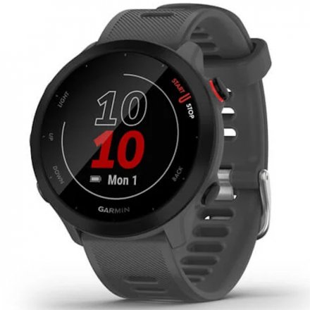 GARMIN Forerunner 55 Grafitowy zegarek do biegania 010-02562-13