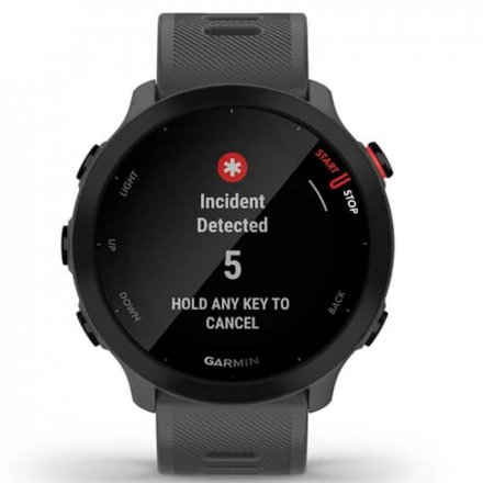 GARMIN Forerunner 55 Grafitowy zegarek do biegania 010-02562-13