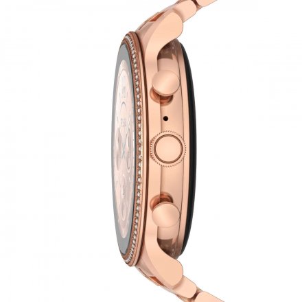 Smartwatch Fossil 6 GEN z bransoletką rose gold FTW6077