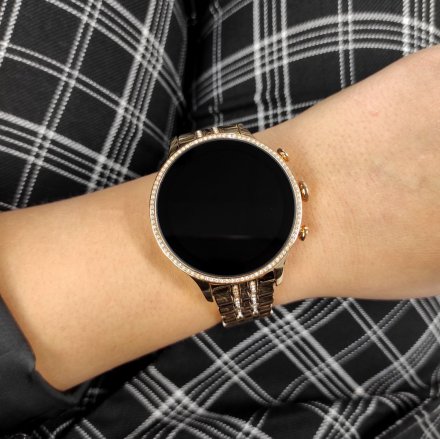 Smartwatch Fossil 6 GEN z bransoletką rose gold FTW6077