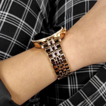 Smartwatch Fossil 6 GEN z bransoletką rose gold FTW6077