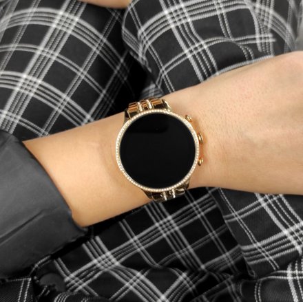 Smartwatch Fossil 6 GEN z bransoletką rose gold FTW6077