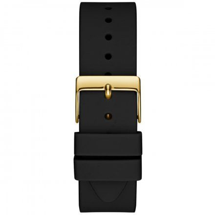 Złoty zegarek Damski Guess Check G Logo GW0355L1 