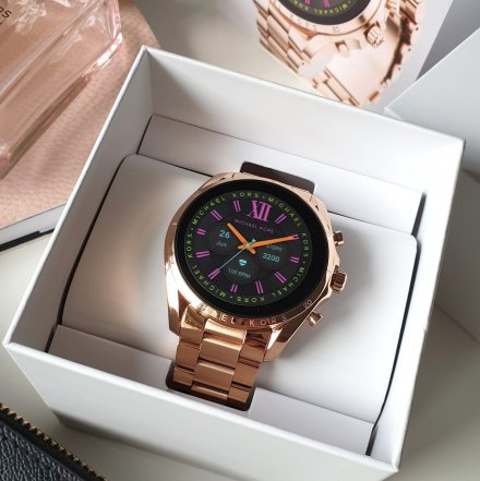 Różowozłoty smartwatch Michael Kors 6 GEN MKT5133 BRADSHAW