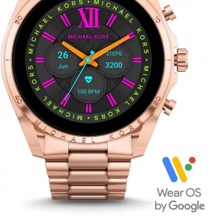 Różowozłoty smartwatch Michael Kors 6 GEN MKT5133 BRADSHAW