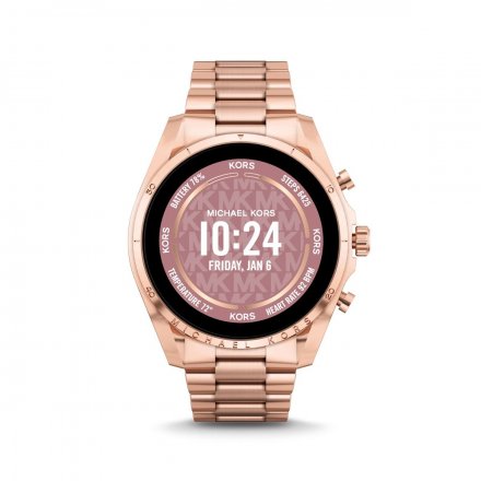 Różowozłoty smartwatch Michael Kors 6 GEN MKT5133 BRADSHAW