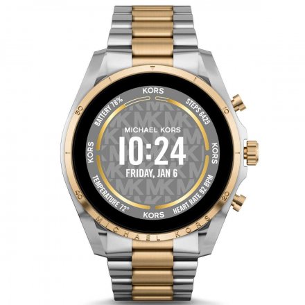 Srebrno-złoty smartwatch Michael Kors 6 GEN MKT5134 BRADSHAW