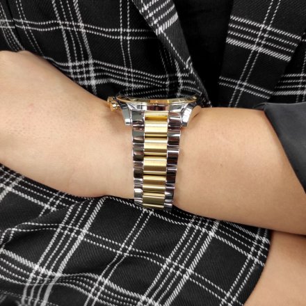 Srebrno-złoty smartwatch Michael Kors 6 GEN MKT5134 BRADSHAW
