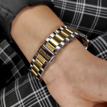 Srebrno-złoty smartwatch Michael Kors 6 GEN MKT5134 BRADSHAW