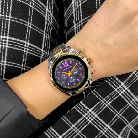 Srebrno-złoty smartwatch Michael Kors 6 GEN MKT5134 BRADSHAW