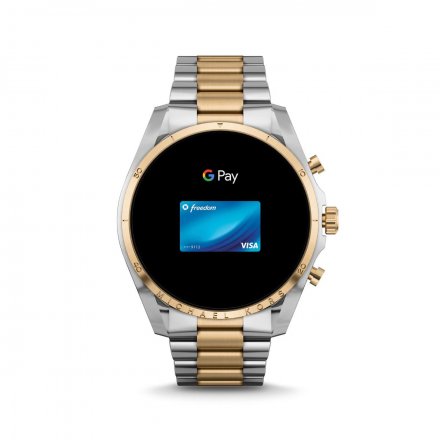 Srebrno-złoty smartwatch Michael Kors 6 GEN MKT5134 BRADSHAW