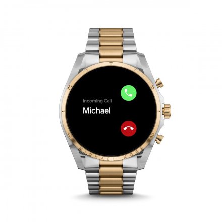 Srebrno-złoty smartwatch Michael Kors 6 GEN MKT5134 BRADSHAW