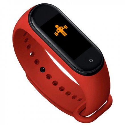 Smartwatch Pacific 23-3 Czerwona Opaska Puls Kroki