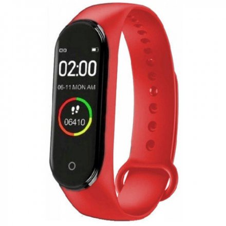 Smartwatch Pacific 23-3 Czerwona Opaska Puls Kroki