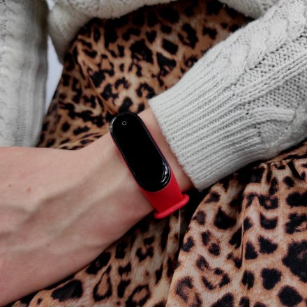 Smartwatch Pacific 23-3 Czerwona Opaska Puls Kroki