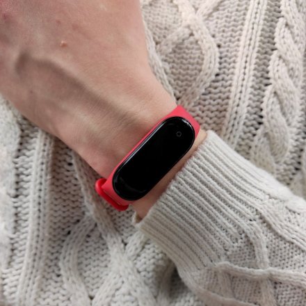 Smartwatch Pacific 23-3 Czerwona Opaska Puls Kroki