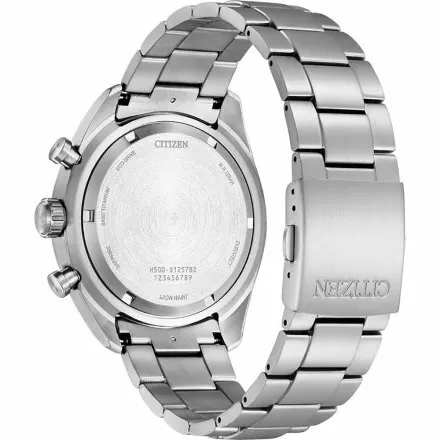 Citizen AT2480-81E Zegarek Męski na bransolecie Eco Drive Titanium