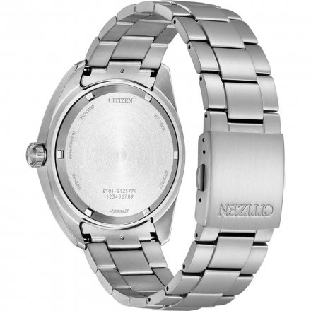 Męski zegarek Citizen Eco Drive Military z bransoletką i granatową tarczą BM8560-88LE