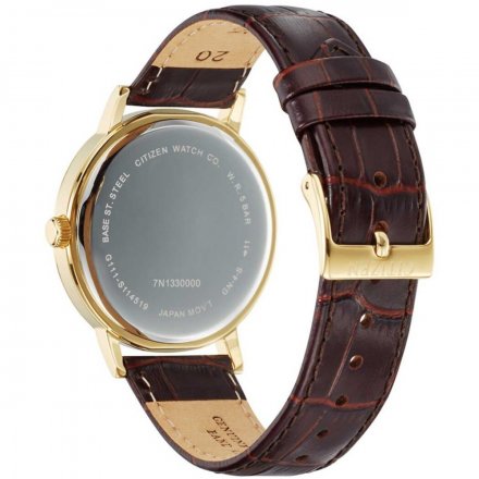 Citizen BI5072-01A Zegarek Męski na pasku Classic