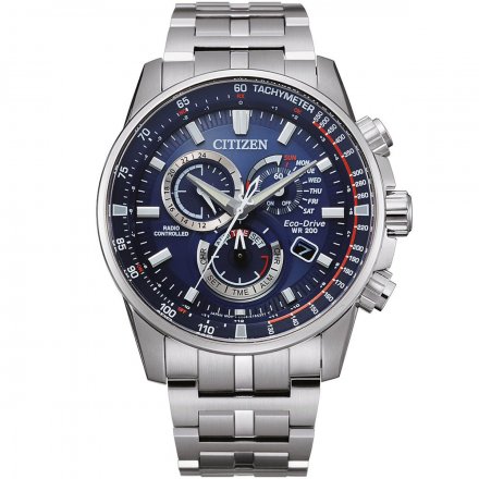 Citizen CB5880-54L Zegarek Męski na bransolecie Radio Controlled Solar