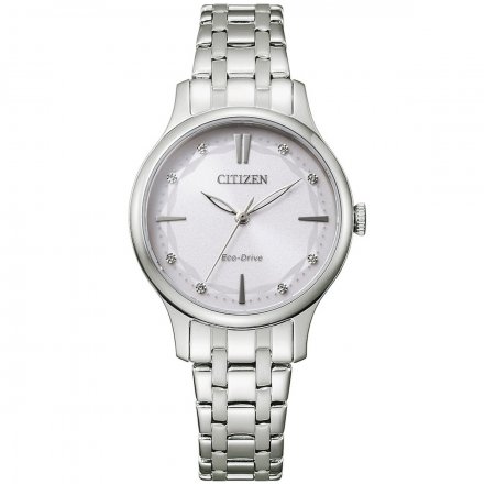 Citizen EM0890-85A Zegarek Damski na bransolecie Lady Eco-Drive