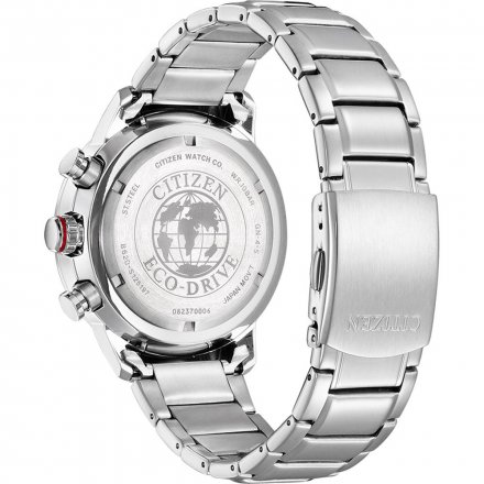Citizen CA4471-80L Zegarek Męski na bransolecie Chrono Eco Drive 