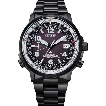 Citizen CB0245-84E Zegarek Męski na bransolecie Eco Drive Radio Controlled