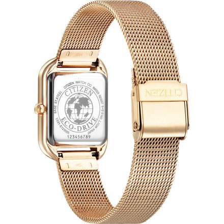 Citizen EM0493-85P Zegarek Damski na bransolecie Lady Eco-Drive