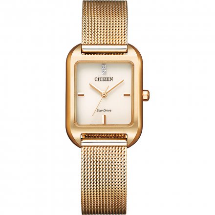 Citizen EM0493-85P Zegarek Damski na bransolecie Lady Eco-Drive