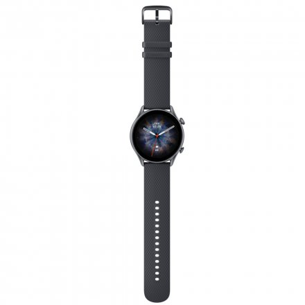 Amazfit GTR 3 PRO czarny z silikonowym paskiem smartwatch Huami