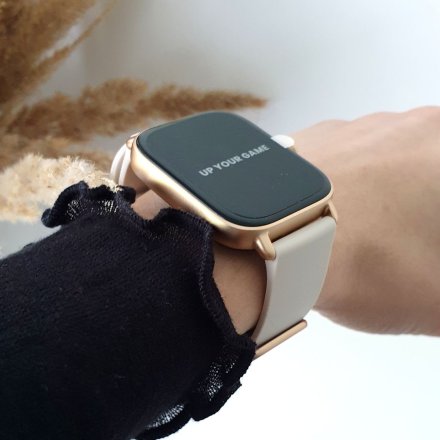 Amazfit GTS 3 Ivory White beżowy smartwatch Huami