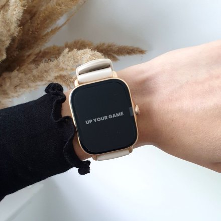 Amazfit GTS 3 Ivory White beżowy smartwatch Huami