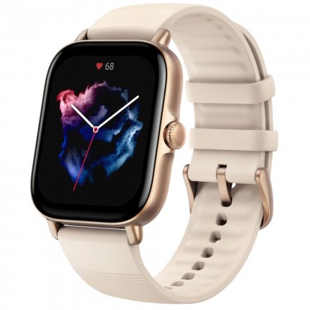 Amazfit GTS 3 Ivory White beżowy smartwatch Huami