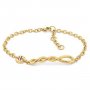 Złota bransoletka damska Tommy Hilfiger 2780509