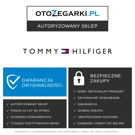 Męska bransoleta Tommy Hilfiger czarna pleciona skóra 2790307