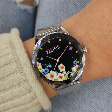 Smartwatch Pacific 27-1 Srebrny Kroki Kalorie Sport Puls Ciśnienie Tlen 