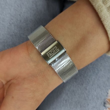 Smartwatch Pacific 27-1 Srebrny Kroki Kalorie Sport Puls Ciśnienie Tlen 