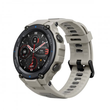 Amazfit wojskowy smartwatch T-Rex PRO beżowy smartwatch Dessert Grey