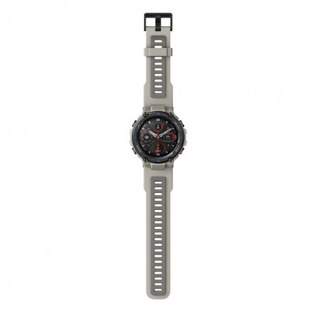 Amazfit wojskowy smartwatch T-Rex PRO beżowy smartwatch Dessert Grey