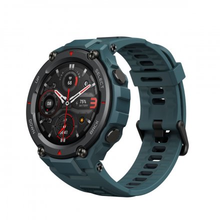 Amazfit wojskowy smartwatch T-Rex PRO niebieski smartwatch Steel Blue