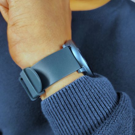 Niebieski smartwatch męski damski Rubicon RNCE40 PRO SMARBN083