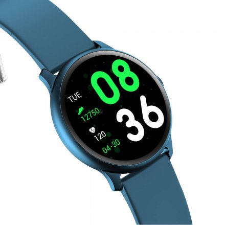 Niebieski smartwatch męski damski Rubicon RNCE40 PRO SMARBN083
