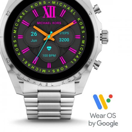 Srebrny smartwatch Michael Kors 6 GEN MKT5139 BRADSHAW